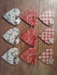 wooden heart tags