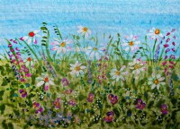 Watercolour postcard