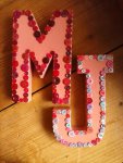 button initials
