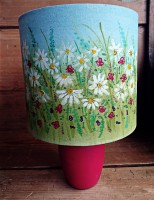 Watercolour lampshade