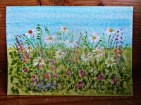 Watercolour postcard