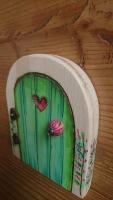Hand painted fairy door