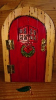 Christmas fairy door