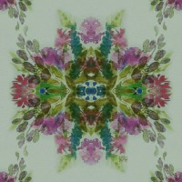 kaliedoscope watercolour flower edit
